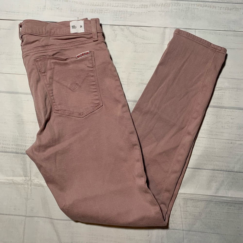Hudson Krista ankle super skinny Jeans. Mid rise. Mauve. Size 31. - Picture 2 of 11